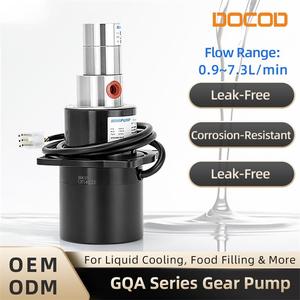 Bomba magnética química estable de fábrica con motor DC sin escobillas de 70W, bomba de engranajes de acero inoxidable sin fugas - Product Image 2