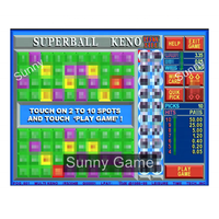 Plateau de jeu de luxe Keno 4 Cœurs POG Pot of Gold, taux de récompense 86%, jeu de compétences à écran unique (MOQ 1 pièce) Prix usine pour machine de divertissement