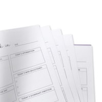 Diario de Mindfulness con Impresión Personalizada, Planificador Diario Espiral, Cuidado Personal, Bienestar, Manifestación, Cuaderno de Salud Mental y Espiritual