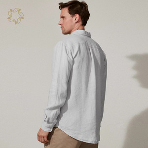 Camicia <span class=keywords><strong>da</strong></span> <span class=keywords><strong>uomo</strong></span> <span class=keywords><strong>in</strong></span> <span class=keywords><strong>lino</strong></span> Casual <span class=keywords><strong>da</strong></span> <span class=keywords><strong>uomo</strong></span> di alta qualità camicie a maniche lunghe Botton camicie <span class=keywords><strong>da</strong></span> <span class=keywords><strong>uomo</strong></span> <span class=keywords><strong>in</strong></span> <span class=keywords><strong>lino</strong></span> 100% personalizzate Camisas - Product Image 6