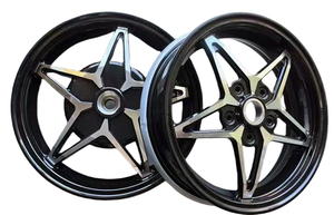 Direct Fit 12 Inch CNC Billet Wheels for VESPA - Southeast Asia <b>Scooter</b> Modification Rims - Product Image 4