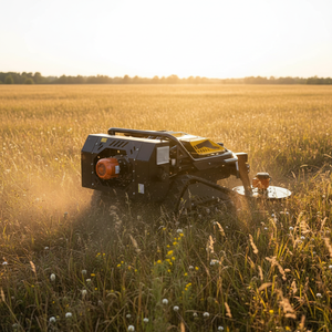 free shipping CE Euro 5 600mm remote control mower 224cc crawler grass cutter heavy duty slope landscaping garden <b>machine</b> - Product Image 2