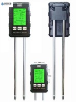 Testeur de sol 6-en-1 avec écran OLED rétroéclairé : PH, humidité, luminosité, fertilité – Personnalisable ODM/OEM