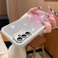 Pour Samsung A55 A35 A25 A15 étui de luxe Bling étui antichoc pour SAMSUNG S25 S24 S23 S22 S21 Plus Ultra S23 FE étui en silicone