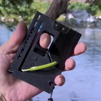 Mini lance-pierre élastique en forme de pistolet, pliable et portable, pour loisirs de plein air, jouet créatif anti-stress