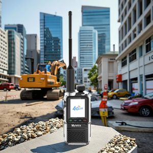 Máy bộ đàm di động Mytetra Q25 bằng thép kim loại 4G PoC, phạm vi xa, mạng <span class=keywords><strong>LTE</strong></span>, hệ điều hành RTOS, PTT toàn cầu dành cho công trường xây dựng - Product Image 2