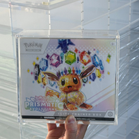 Boîte de protection moderne ETB Elite Trainer Box pour cartes TCG, fabriquée directement en usine, avec couvercles magnétiques, antirouille, transparente, 5 mm