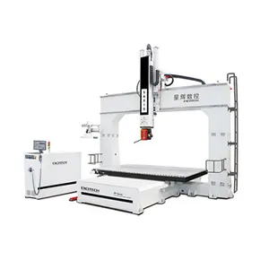 CNC E9-12224D 5 axis ATC with carousel 8 pcs woodworking machine