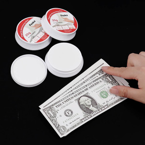 Foska, humectante de cera no tóxico de función múltiple de 20 g para cajeros de banco, cajeros, carteros o usuarios habituales - Product Image 1
