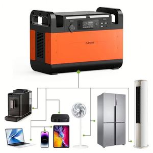 Generador Solar de 220V 2400W 3000W 5000W con Controlador MPPT para Uso Doméstico, Batería LiFePO4, Compatible con Automóviles - Product Image 1