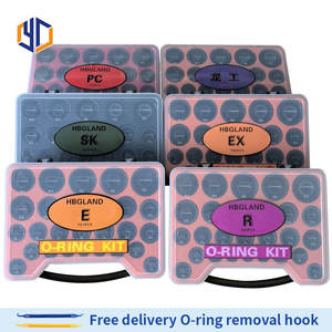 ערכת טבעות אטימה (<span class=keywords><strong>O</strong></span>-<span class=keywords><strong>ring</strong></span>) למחפרים של יידו עבור יוצ'אי, לונקינג, קטרפילר, קומטסו, היטאצ'י, דייהו, דוסאן וקאוֹטוֹ - Product Image 4