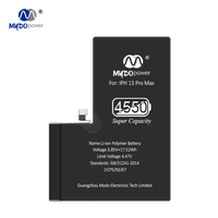 Batterie de remplacement de haute qualité 3,7 V pour 12/12 Mini/12 Pro/12 Pro Max/13/13 Mini/13 Pro/13 Pro Max/14/14 Plus/14 Pro/14