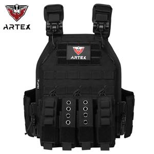 เสื้อกั๊กยุทธวิธี ARTEX ระบายอากาศได้ดี ลายพราง โพลีเอสเตอร์ ระบบโมล พร้อมแผ่นกันกระสุน ปลดเร็ว สำหรับผู้ชาย - Product Image 3