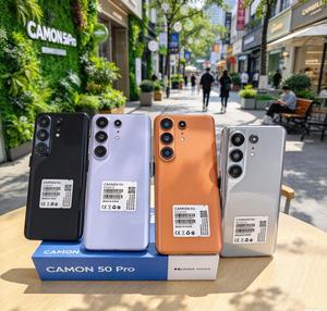 สมาร์ทโฟน Camon50Pro 5G รองรับสองซิม ระบบปฏิบัติการ Android 15 เวอร์ชันสากล ปลดล็อคด้วยลายนิ้วมือ รองรับการนำทางหลายภาษา - Product Image 2