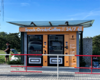 Distributeur automatique de snacks et de boissons XY 2026, distributeur automatique de nourriture et de boissons à double porte