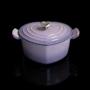 <span class=keywords><strong>Casserole</strong></span> en fonte émaillée Zunck en forme de cœur, antiadhésive, peut être lavée au lave-vaisselle - Product Image 1