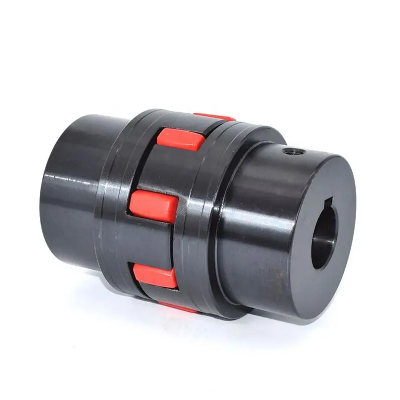 High repurchasable XL/DJA Power Transmission Parts Flexible Rubber Coupling Curved Spider Jaw Coupling