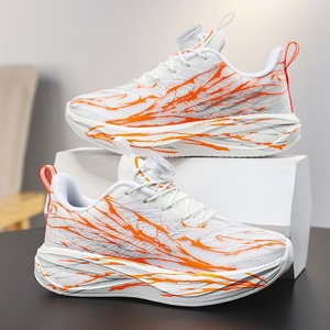 Zapatillas de correr profesionales, entresuela acolchada, suave y elástica, cómodas, transpirables, antideslizantes, resistentes al desgaste, zapatillas deportivas para uso diario - Product Image 1