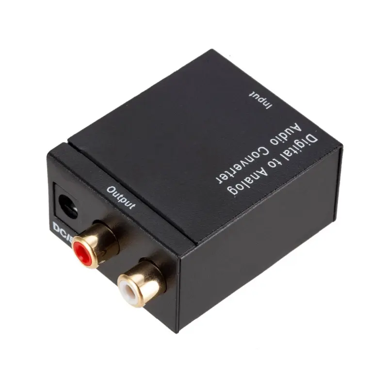 Spdif Optische En Coaxiale Digitale Naar Analoge Stereo Audio Converter Optische Toslink En Coaxiale Naar Rca R/L Jack Adapter