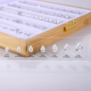 Kit Comparativo Anster per Selezionare Diamanti e Zirconi, 0.3-5 Carati, 10 Forme, 90 Dimensioni, Taglio Ghiaccio, per Gioiellerie - Product Image 2