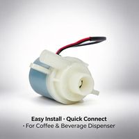 Pompe à eau CC sans balais 24 V de qualité alimentaire durable, compacte et basse pression pour distributeur d'eau et machine à glaçons