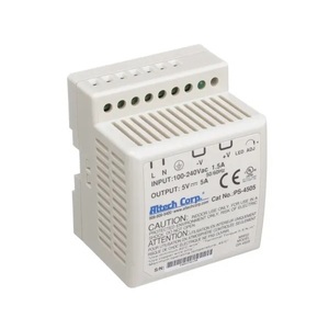 Fuente de Alimentación Conmutada <span class=keywords><strong>Altech</strong></span> PS-4505, 5VDC 9A 45W, Entrada Universal 100-240VAC, Montaje en Riel DIN, Gran Venta - Product Image 1