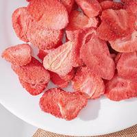 Hete Verkopende Suikervrije Aardbeiensnack Gevriesdroogd Fruit Gevriesdroogd Aardbeienplak
