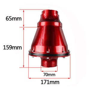 กรองอากาศ Apollo High-Flow Mushroom สีฟ้า สำหรับอัพเกรดรถยนต์ - Product Image 2