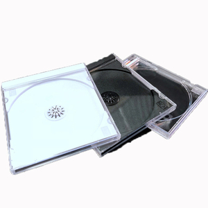 Estuche de Plástico Transparente para CD de 10.4mm, Estándar, para 2 Discos, con Bandeja Interior Doble, Impresión de Logotipo, Caja Protectora para Discos de Música, Álbumes y Películas - Product Image 6