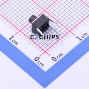 TC-1150DR-5.0H-160 Tactile Switch Through hole Component (THT) Switch Single Pole Single Throw Round Button 1.6N Through Hole - Product Image 2