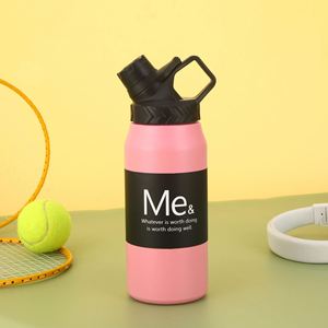 Large Capacity <b>750ml</b> 950ml 304 Stainless Steel Insulated <b>Water</b> <b>Bottle</b> Outdoor Travel Sports Thermos Cup with Lid - Product Image 4
