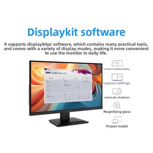 Écran IPS FHD 144 Hz de <span class=keywords><strong>24</strong></span> <span class=keywords><strong>pouces</strong></span> <span class=keywords><strong>MSI</strong></span> Pro MP243L E14 avec HDR, sans scintillement et faible lumière bleue pour le jeu à domicile et le bureau - Product Image 4
