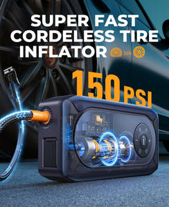 <span class=keywords><strong>BUTURE</strong></span> BC02 5500A Démarreur de voiture Pompe à air 150PSI Batterie externe Démarreur de voiture portable Démarreur de voiture d'urgence - Product Image 2