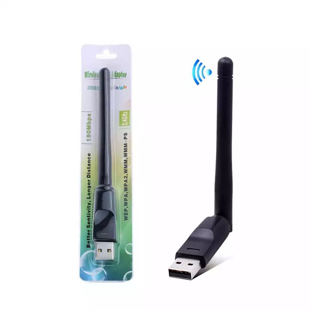Wholesale Wireless Network Card Device Wireless Dongle MT7601 USB Wifi Adapter 150Mbps for TVBox