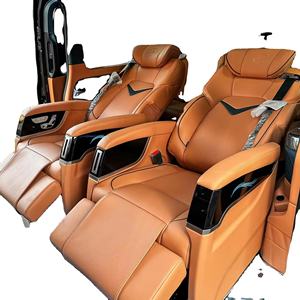 ชุดเบาะนั่งในรถยนต์หนังหรูหรา <span class=keywords><strong>VIP</strong></span> อุปกรณ์ตกแต่งภายในสำหรับ HIACE Coaster Sprinter Vito V250คลาส - Product Image 1
