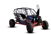 Kart de course 2 places KX300-2 300CC 4 temps à transmission par chaîne, faible MOQ, OEM