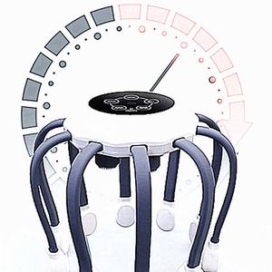 Masajeador de Cabeza Portátil con 10 Cabezales, Recargable, Eléctrico y Vibrador, para Hombres y Mujeres - Product Image 2