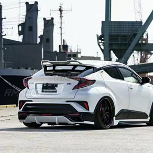 Alerón Trasero para Toyota CHR, Acabado Negro Carbono, Alerón para Maletero, 2018 2019 2021 2022, Difusor para Compartimento de Equipaje - Product Image 3