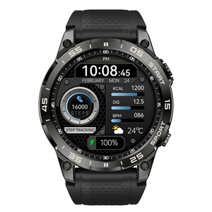 <span class=keywords><strong>Reloj</strong></span> <span class=keywords><strong>Inteligente</strong></span> S53B con Pantalla AMOLED de 1.43'', Monitor de Frecuencia Cardíaca y SpO2, <span class=keywords><strong>Reloj</strong></span> Deportivo con Llamadas y Rastreador de Actividad Física para Hombres y Mujeres - Product Image 4