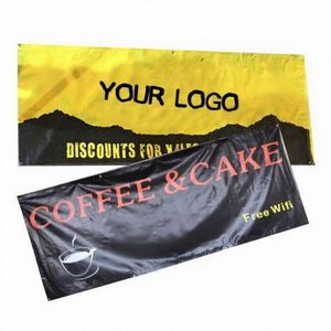 Lona de Vinilo de Poliéster Impermeable Portátil de Alta Calidad, Impresión Digital con Logotipo Personalizado, Certificación TUV para Publicidad Exterior en Cercas - Product Image 1