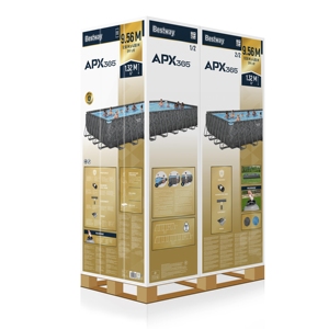 <span class=keywords><strong>Piscine</strong></span> hors sol rectangulaire Bestway 561KJ 932x488x132cm APX grande capacité avec filtre et pompe à sable <span class=keywords><strong>pour</strong></span> entraînement familial - Product Image 5
