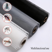 Moustiquaire en fibre de verre, filet anti-insectes, résistant au feu, installation facile, rouleau de moustiquaire coulissante pour maison et hôtel