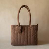 Sac à main pour ordinateur portable de voyage extérieur de grande taille, fabriqué en usine OEM, sacs à main personnalisés pour femmes, doux, matelassés, avec mini sac à main