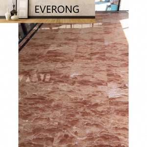 Azulejo de Piedra de Italia Rojo Blanco Crema Rosa <span class=keywords><strong>Alicante</strong></span> Verona, Azulejo de Piso Burdeos Pulido, Mármol Rosa Té y Rosa - Product Image 3