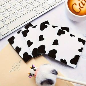 Custom Cow Print Self-Adhesive <b>Notebook</b> <b>Cute</b> Cow Notepad for School Office or Home Use Made From Offset Paper - Product Image 5