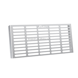 Grille de radiateur pour YAMAHA FZS600 FAZER S FZS 600 1998 1999 2000 2001 <span class=keywords><strong>2002</strong></span> 2003, protection de grille de radiateur, couvercle de ventilateur de refroidissement - Product Image 1