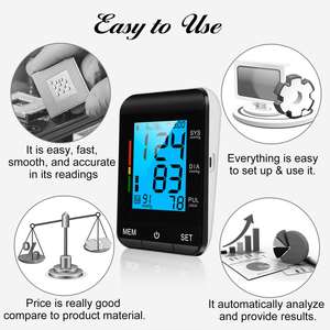 BP Preço Da Máquina <span class=keywords><strong>Manual</strong></span> de Máquina de Pressão Arterial Esfigmomanômetro <span class=keywords><strong>Monitor</strong></span> de Pressão Arterial Digital Venda - Product Image 4