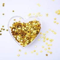 Confete Estrelas Douradas para Mesa, Confete Metálico em Forma de Estrelas para Decorações de Chá de Bebê, Casamento, Aniversário e Formatura