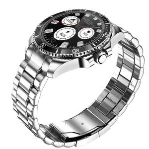 Newest R1 Smart Watch Big Screen Waterproof Heart Rate Monitoring IP68 Mobile Phone Connectivity Compass Stainless Steel Strap - Product Image 6