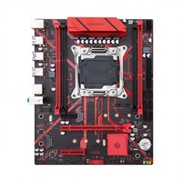 Carte mère PC HUANANZHI X99-Q3 DDR3 M-ATX pour jeux, prend en charge jusqu'à 128 Go de RAM 1866/1600/1333 MHz